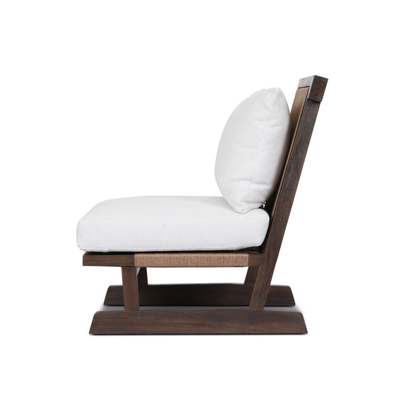 Akemi Outdoor Teak Lounge Chair