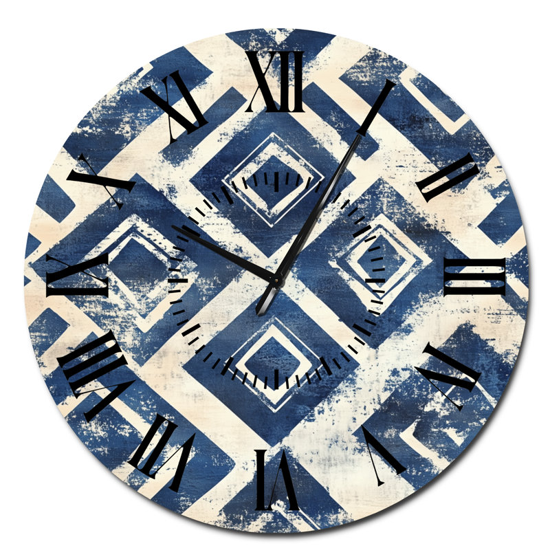 Horloge murale Indigo, Surdimensionné