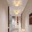 Luxurious Square Gold Crystal Ceiling Light 
