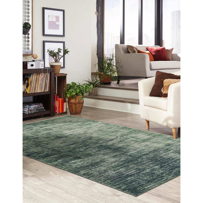 Ikhasa Chenille Abstract Indoor Rug, Runner 2' x 6'