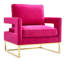 Fauteuil en velours l 33,5 po Isabel-147924722