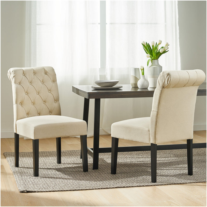 Ensemble de 2 chaises roulantes Broxton touffeté KD (ensemble de 2)