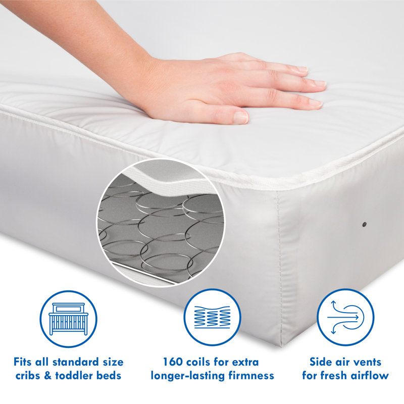 DaVinci Deluxe Dual-Sided Crib and Toddler Mattress