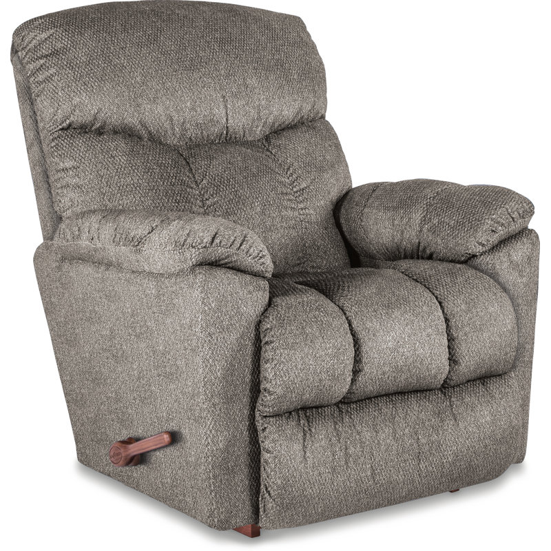 Fauteuil inclinable manuel à bascule Morrison, Microfibre Seamount Silver Performance, Manuel