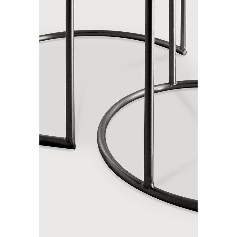 Nesting Coffee Table, Charcoal