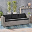 Canapé d'extérieur de 76,75 po avec coussins-1542035491-1608585342
