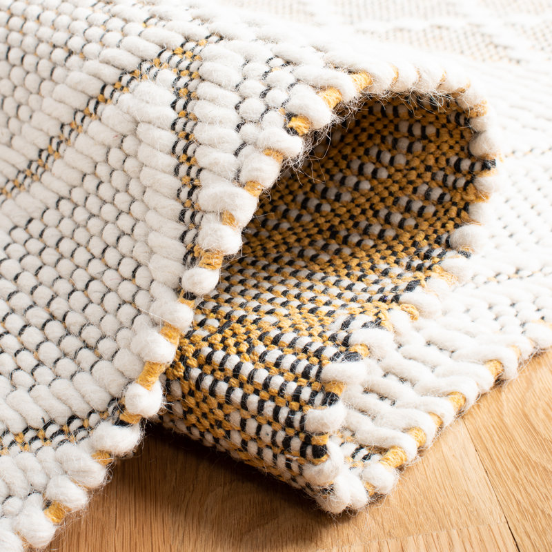 Tapis marocain en laine tissé à la main Natura, Rectangle 8 pi x 10 pi