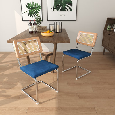 Ensemble de chaises de salle à manger 2 pièces Mid-Century Modern