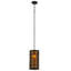 Luminaire suspendu à cylindre simple 1 lumières Villa