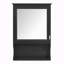 Armoire de rangement murale avec miroir-648113744