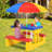 Heitor Kids 4 Piece Outdoor Spring Picnic Table Or Chair and Chair Set