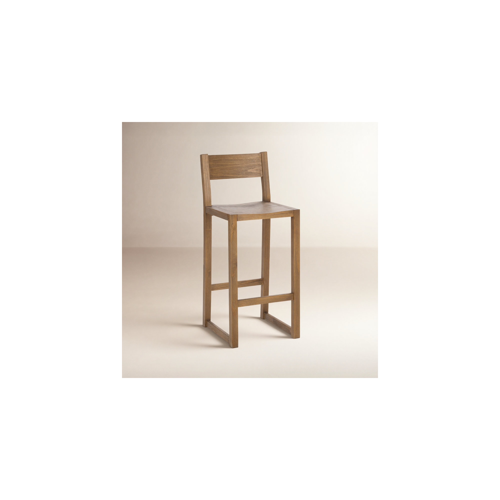Modica Bar & Counter Stool, Bar Stool (30" Seat Height), Honey Brown