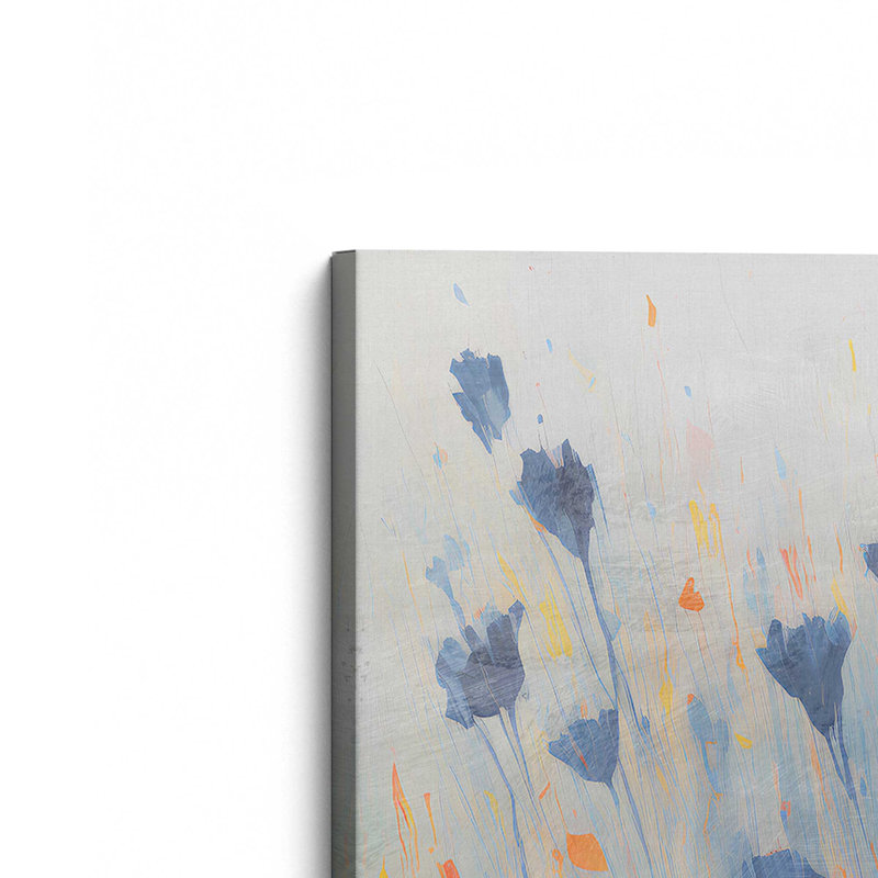 «Blue Blooms Rising II», H 12 po x l 8 po