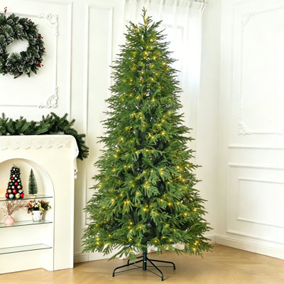 Pre-Lit Noble Fir Christmas Tree