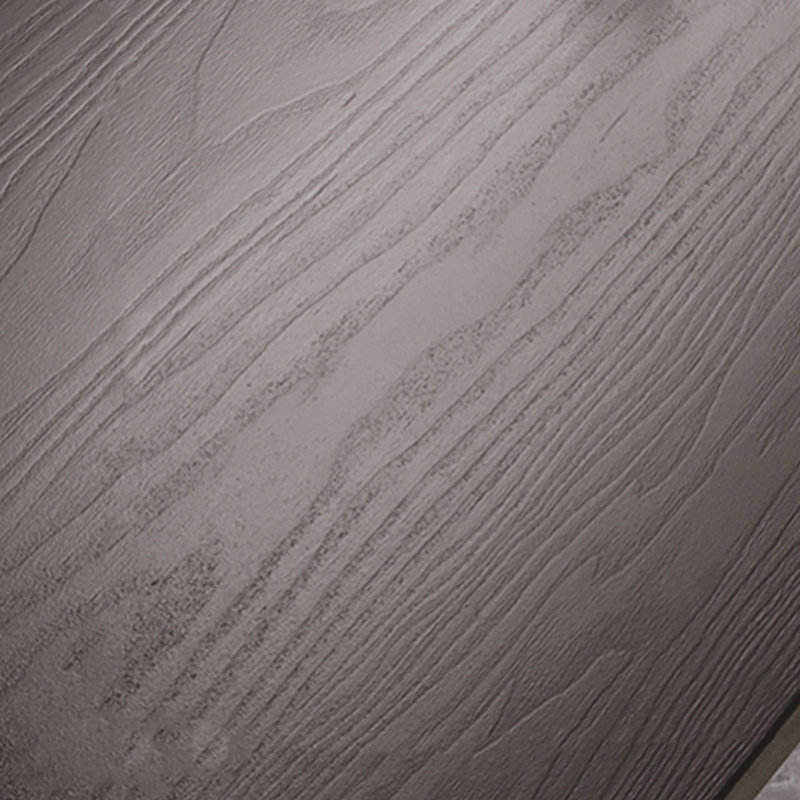 Table d'étude minimaliste en bois massif noir pour la maison