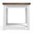 Brixham 24 inch Side Table, No Assembly Required, Two-Tone Finish-640349429