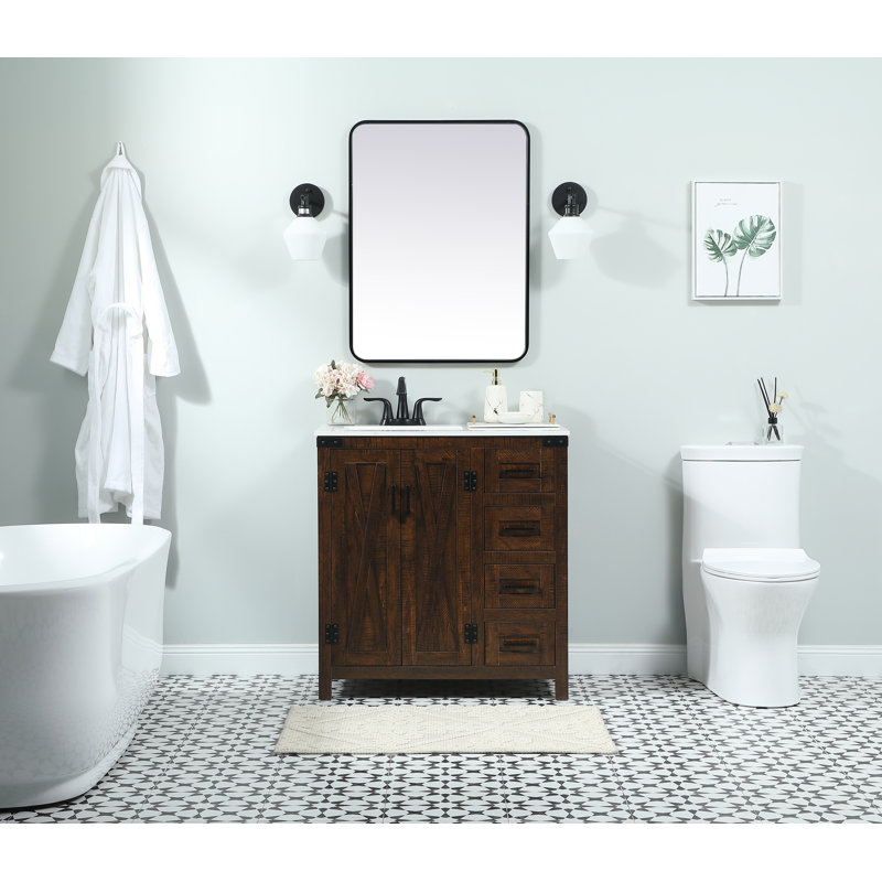 Ensemble de meuble-lavabo simple 32 po Slayton, Expresso