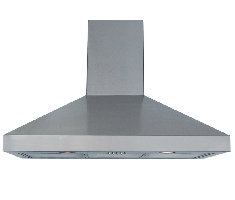 Hotte de cuisine murale à conduit 41,75 "640 CFM en acier inoxydable