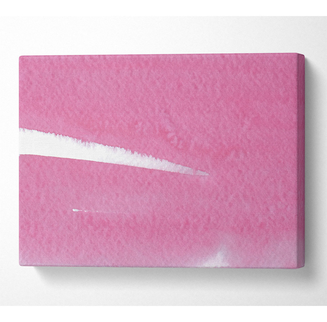 Success Is A Journey Pink - Kunstdrucke auf Leinwand