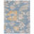 Freda Floral Handmade Tufted Wool Blue Area Rug-20970277