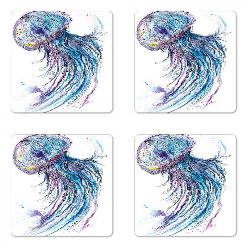 Sous-verre jellyfish