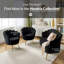 Hendrix Velvet Channel Tufted Living Room Set-81912063