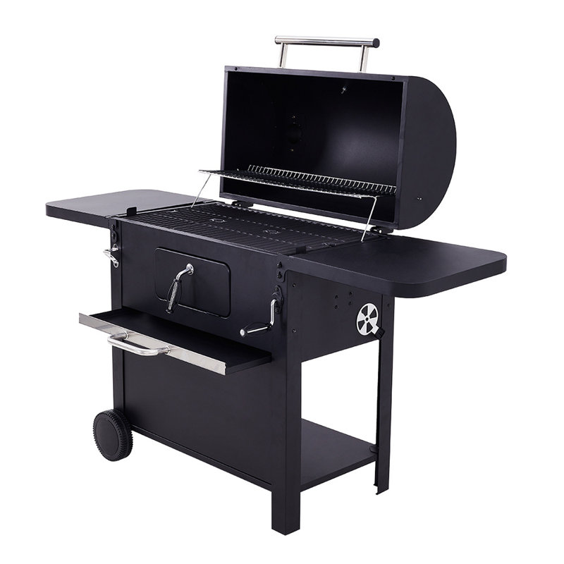 Williston Forge Bernadeta 166cm W Portable Grills Charcoal Grill