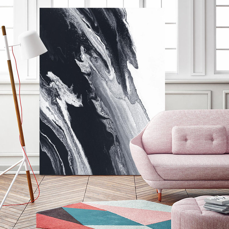 «Azure Gold», reproduction d'art sur toile géante
