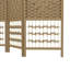 Paravent de 5,6 pi, cloison pliante 4 fibres, cloison pliante Natural Elegance For Living, 5,6 pi, chambre à coucher