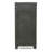 Ram Quality Products ELITE Adjustable 2 Shelf Storage Utility Cabinet, Black