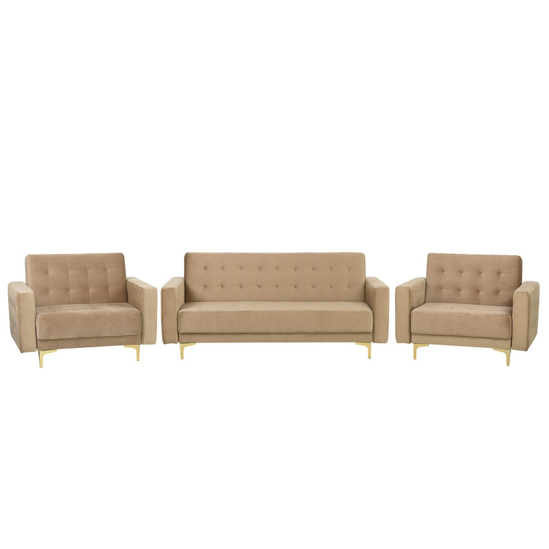 Gilden 3 Piece Sofa Set