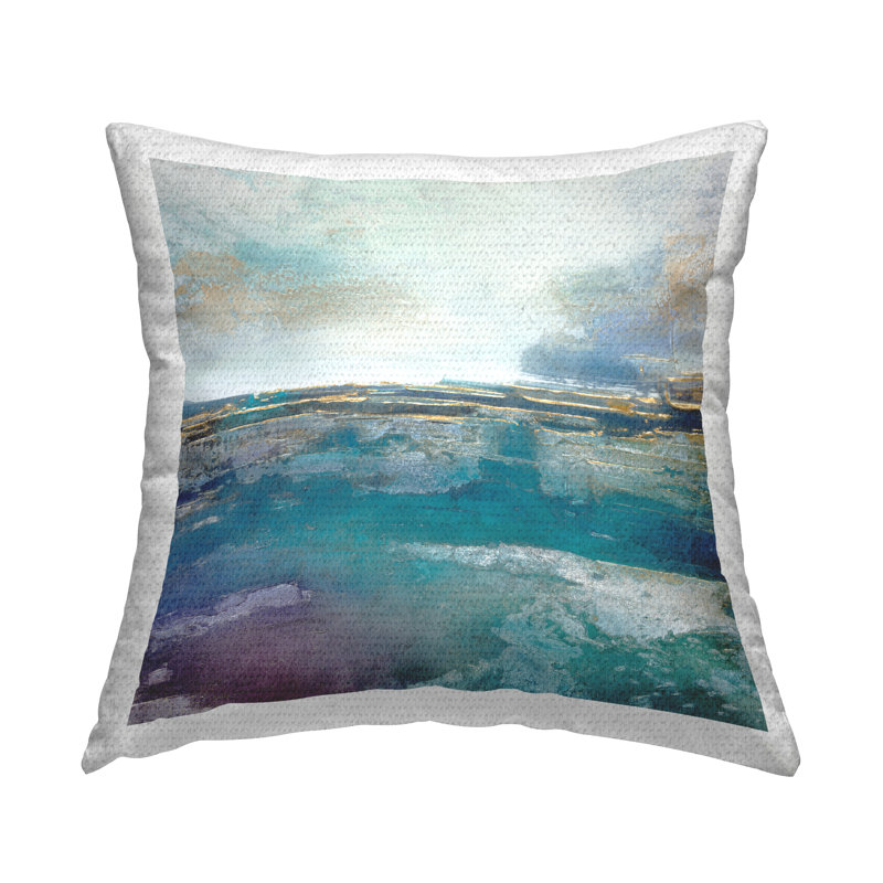 Abstract Outdoor Throw Pillow