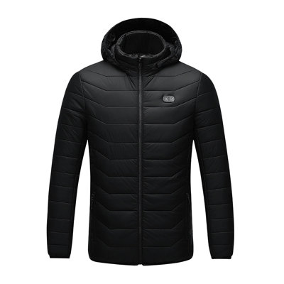 heated jacket Outdoor Warm Clothing Heated For Riding Skiing Fishing Charging Via Heated Coat