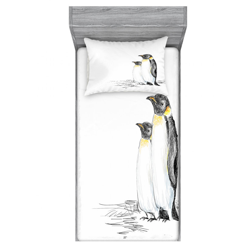 Microfiber Sheet Set, Twin XL Sheet Set + Fitted Sheet + 1 Pillowcase