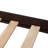 Twin Over Full Bunk Bed (Dark Brown)