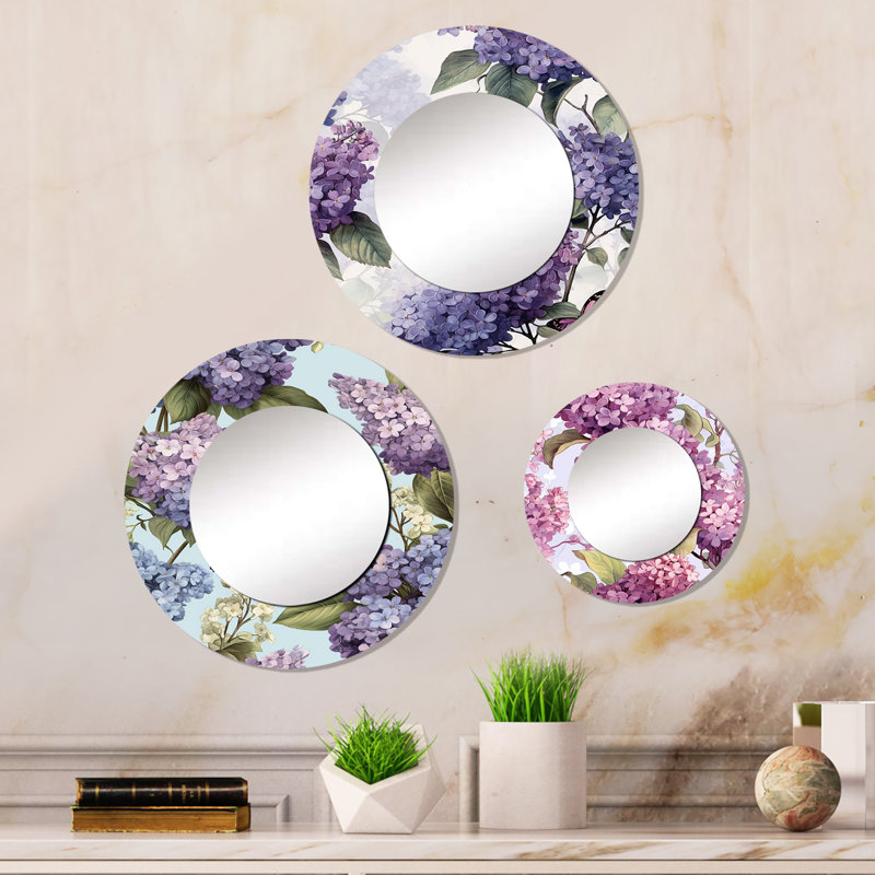 Matthaeus Metal Round Mirror