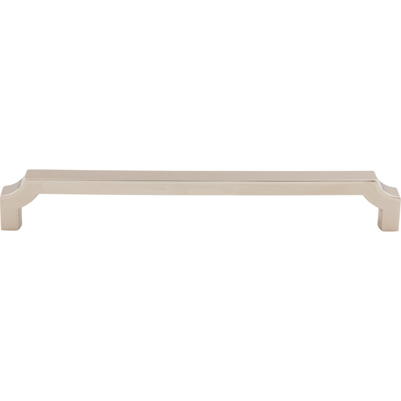 Davenport Appliance pull, Polished Nickel, 12" Center to Center