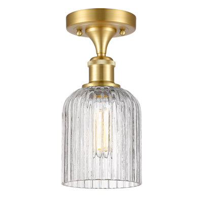 Ballston - Adriena - 1 Light 5" Semi-Flush Mount