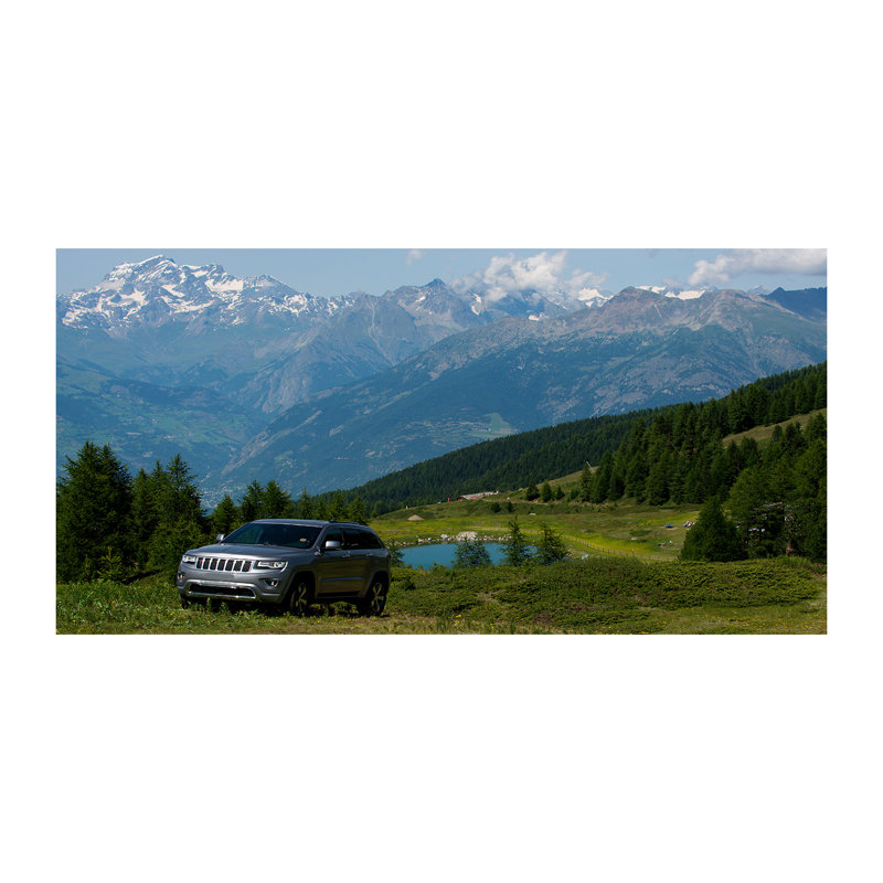 Off-Road Car - Wrapped Canvas Print