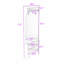Modern Corner Coat Rack with Shoe Bench & Storage-1688941463