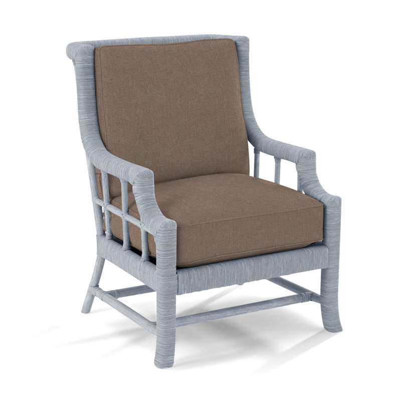 Fauteuil Lafayette, Verre de mer, Frêne Elite; 0321-83
