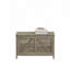 Banc de rangement de style campagnard avec armoire rabattable pour une organisation polyvalente et un décor élégant
