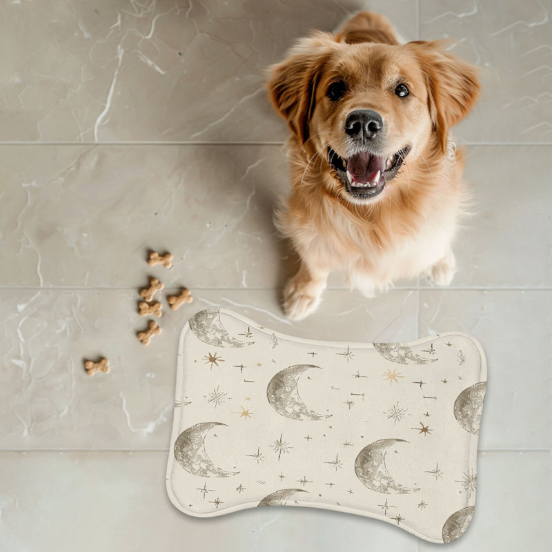 Tapis d'alimentation en os 1 pièce Boho Galaxy