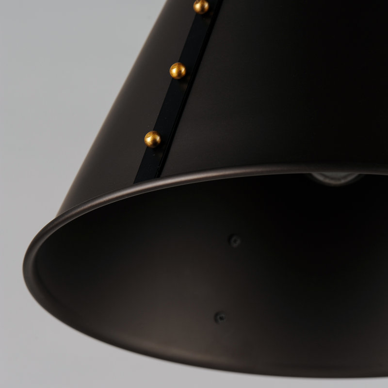 Luminaire suspendu conique à 1 lumière Priyank