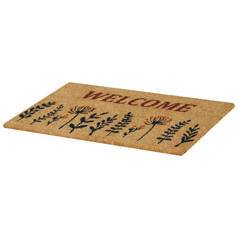 Mamigon Non-Slip Floral Outdoor Doormat