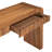 Rustic Console Sofa Table With Fluted Drawer Front For Entryway And Living Room-1577019308