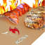 Tapis de gril anti-adhésif barbecue en cuivre