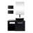 28" Wall-Mounted Single Bathroom Vanity Set with Mirror-551393933