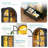 Arched Storage Display Cabinet With Led Lights, Adjustable Brightness & Smart Human Induction-810288803