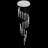 20 - Light Stainless Steel LED Cluster Pendant